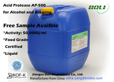 食品等級のアルコールおよび醸造のための酸のプロテアーゼAP -500の醸造の酵素
