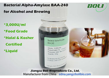 アミラーゼの細菌のアルファ羊の鳴き声- 240、3000のU/アルファ アミラーゼの酵素の醸造mlの