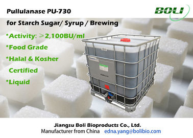 高いConcentrationFoodの等級のプルラナーゼの酵素PU -澱粉の砂糖2100のBU/mlのための730