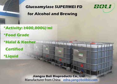 食品等級のアルコールおよび醸造のための液体のグルコアミラーゼの酵素400000 U/ml
