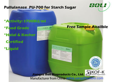 食品等級のPullulanase、酵素700 BU/高いブドウ糖のシロップの生産のための食品工業のmlの