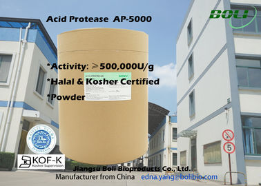 ペプチッド酸の安定したプロテアーゼAP-5000の活動500000 U/gに蛋白質を変えること