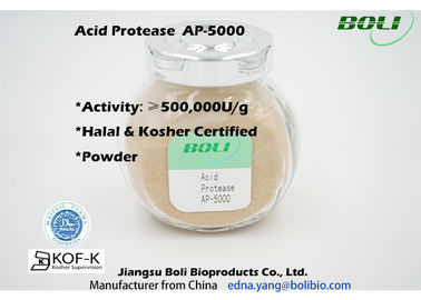 ペプチッド酸の安定したプロテアーゼAP-5000の活動500000 U/gに蛋白質を変えること