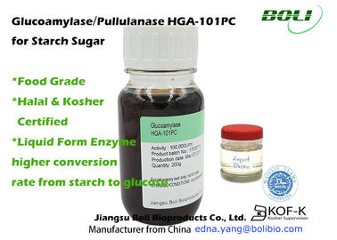 ハラールのStachの砂糖の酵素のPullulanaseの酵素1400B U/ml、Glucoamylase100,000U/mlの酵素およびユダヤの証明書
